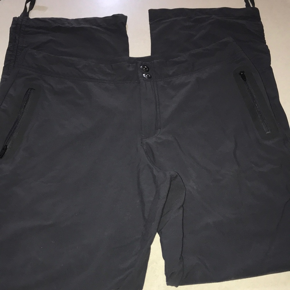 Cabela’s Women’s Large Size 12/32 Dark Gray Outdoors Pants Drawstring Legs
